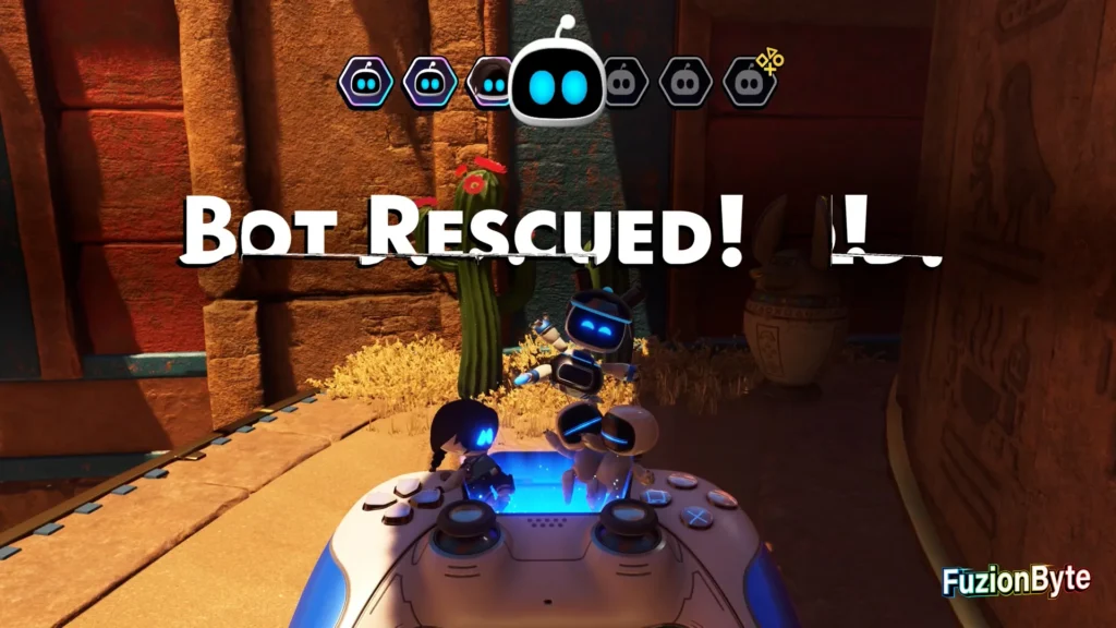 Astro Bot Camo Cosmos Heiroglitch Pyramid Bot locations Bot 4