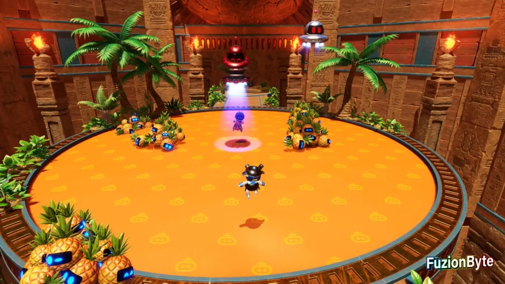 Astro Bot Camo Cosmos Heiroglitch Pyramid Bot locations Bot 7, First Star Location