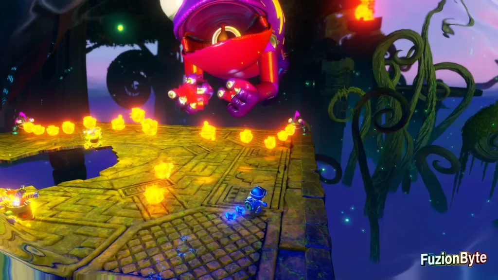 Astro Bot Camo Cosmos Mecha Leon Bot location Defeat enemies