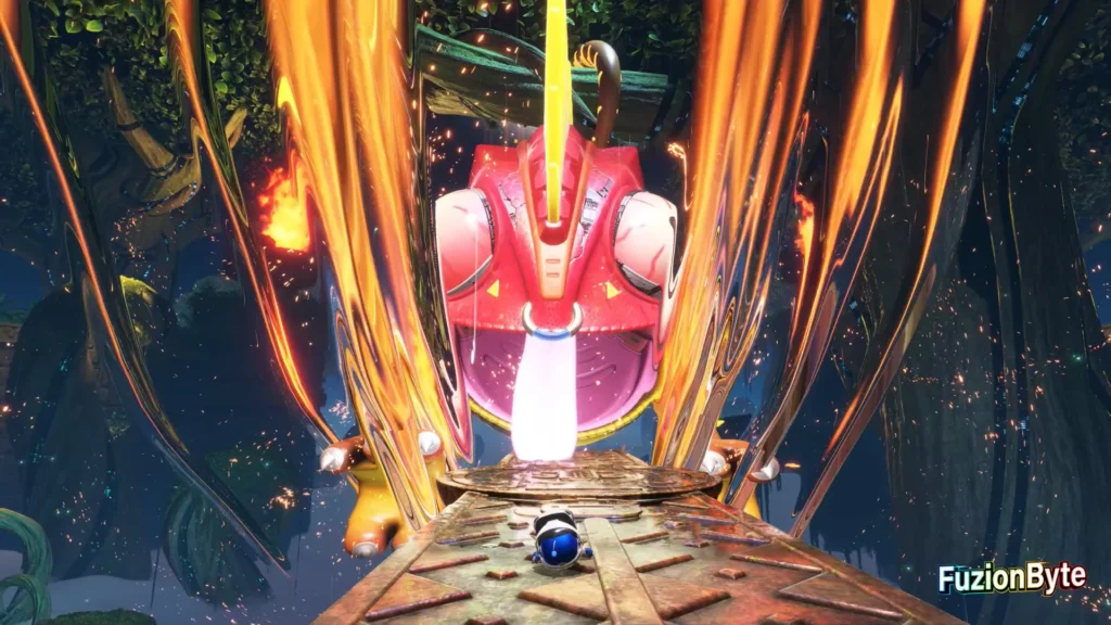 Astro Bot Camo Cosmos Mecha Leon Bot location Finish Mecha Leon