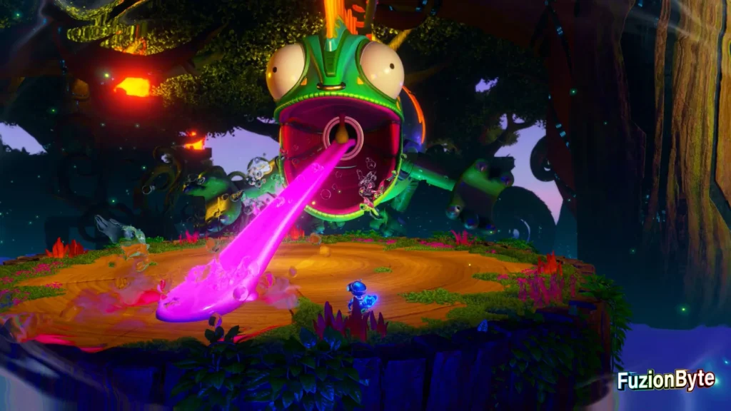 Astro Bot Camo Cosmos Mecha Leon Bot location Freeze the tongue