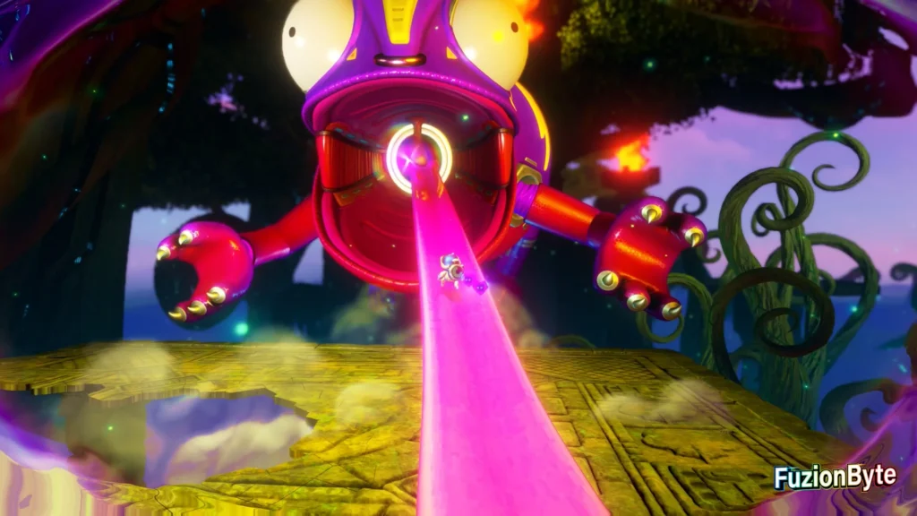 Astro Bot Camo Cosmos Mecha Leon Bot location Freeze tongue and smash tonsils