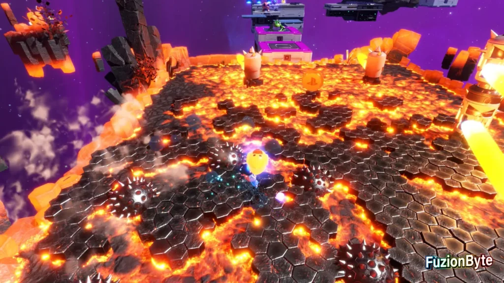 Astro Bot Camo Cosmos Splashing Sprint Bot location collect the next duck