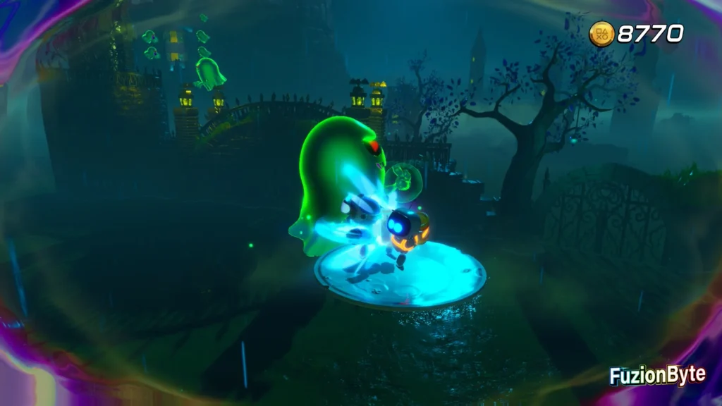 Astro Bot Camo Cosmos Spooky Time Bot locations Bot 1