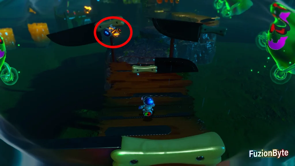 Astro Bot Camo Cosmos Spooky Time Bot locations Bot 2 Location