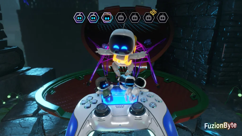 Astro Bot Camo Cosmos Spooky Time Bot locations Bot 4 Rescued