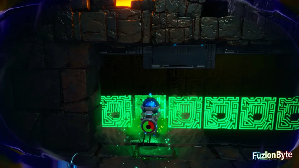 Astro Bot Camo Cosmos Spooky Time Bot locations Bot 5 Push the block