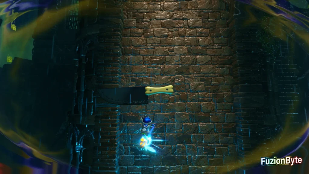 Astro Bot Camo Cosmos Spooky Time Bot locations Bot 7 Hit Bot on the way up