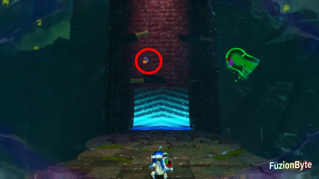 Astro Bot Camo Cosmos Spooky Time Bot locations Bot 7 Location