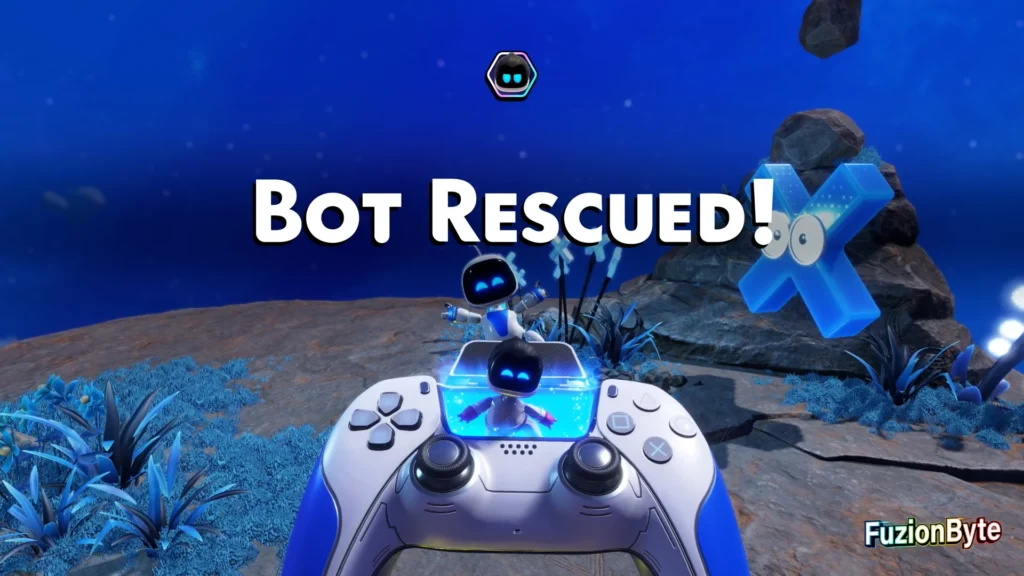 Astro Bot Feather Cluster Birdy Barrage Bot location Rescued