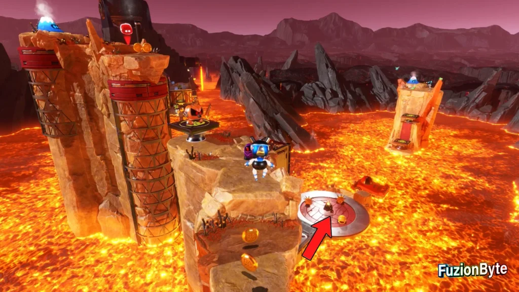 Astro Bot Feather Cluster Cannon Brawl Bot Locations Bot 1, Archstone Explorer Drop down