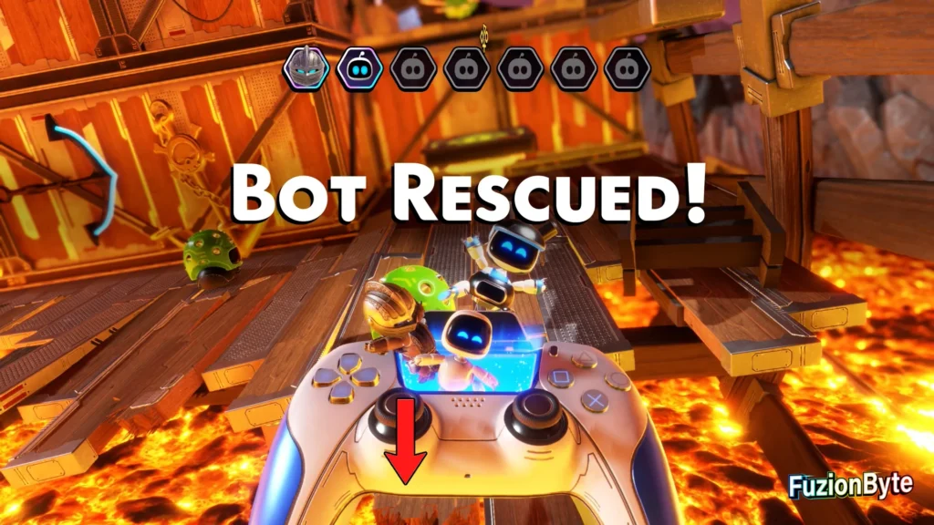 Astro Bot Feather Cluster Cannon Brawl Bot Locations Bot 2 Rescued