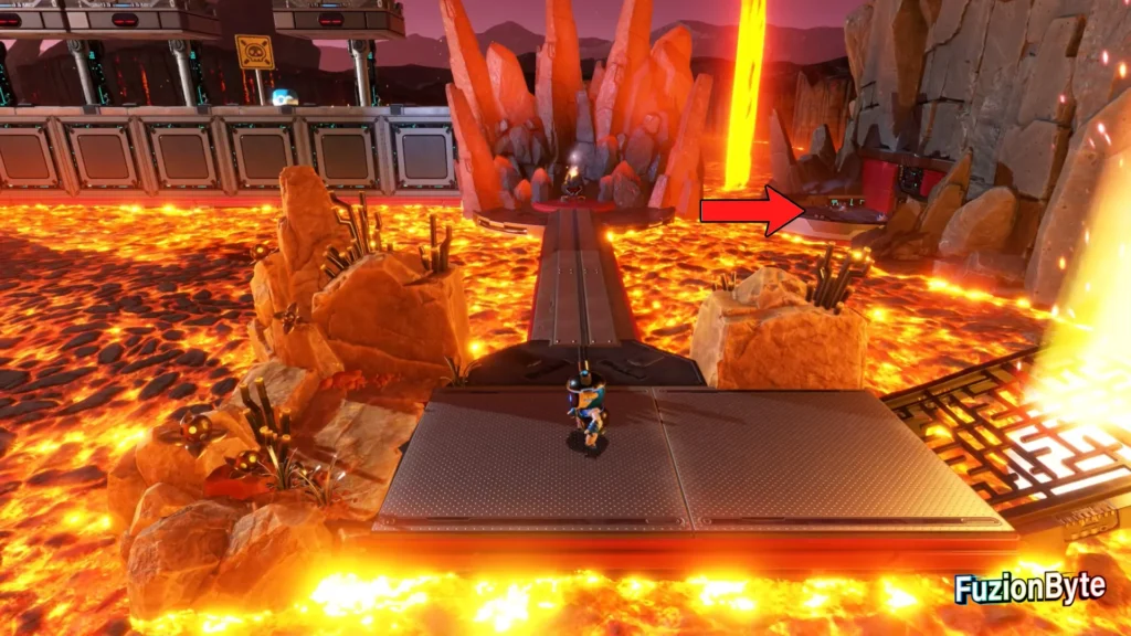 Astro Bot Feather Cluster Cannon Brawl Bot Locations Bot 3 Go right