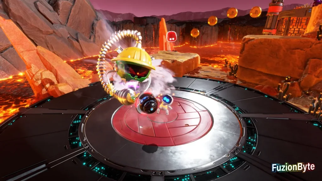 Astro Bot Feather Cluster Cannon Brawl Bot Locations Bot 5 Explode both Vacuums