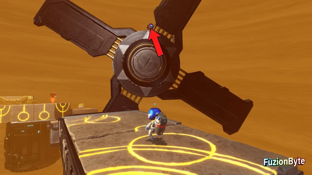 Astro Bot Feather Cluster Djinny of the Lamp Bot locations Bot 7, Defender of Hekseville Location