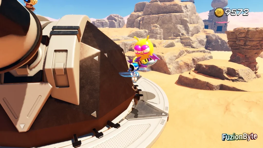 Astro Bot Feather Cluster Djinny of the Lamp Bot locations bot 1, Galactic Pirate Defeat the enemies