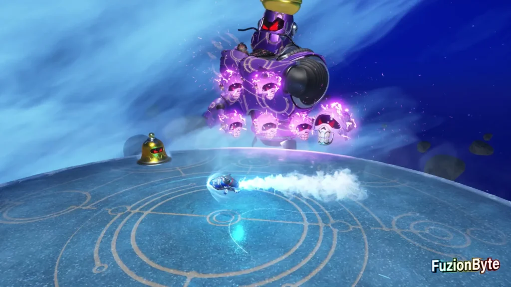 Astro Bot Feather Cluster Djinny's Revenge Bot location Avoid final volley