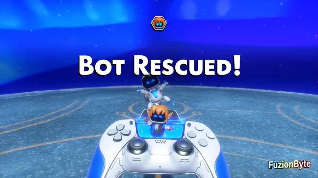 Astro Bot Feather Cluster Djinny's Revenge Bot location Bot Rescued