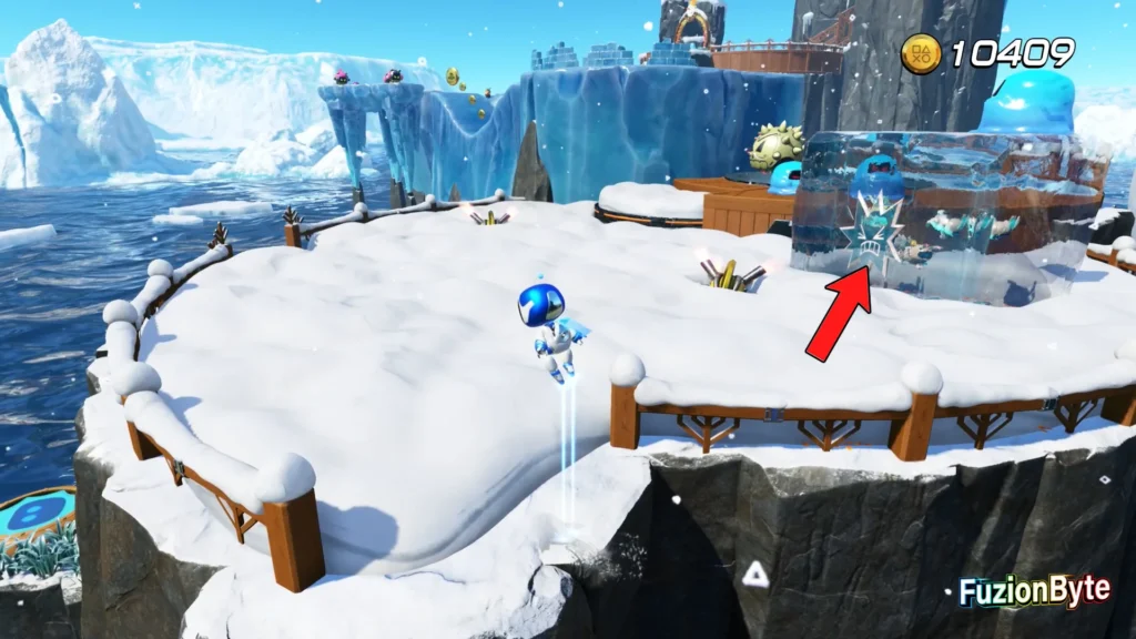 Astro Bot Feather Cluster Frozen Meal Bot 4 Ice Block