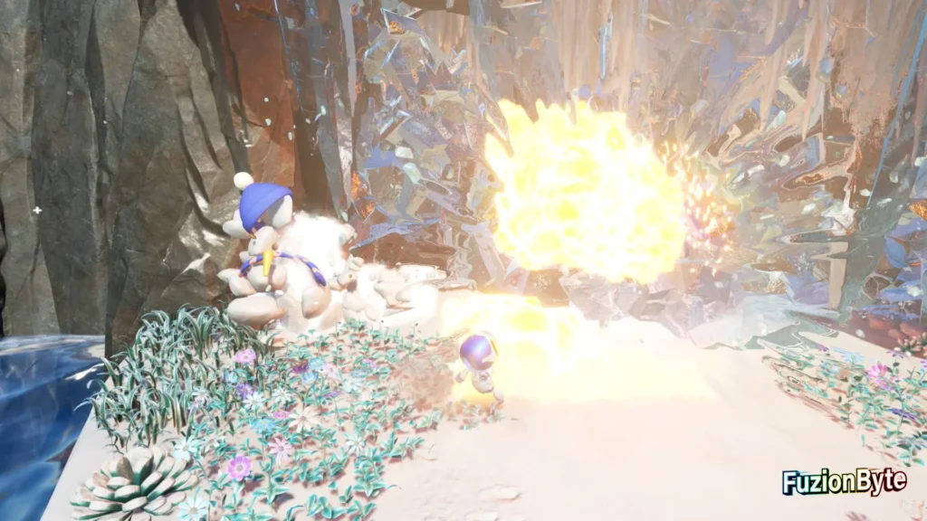 Astro Bot Feather Cluster Frozen Meal Bot 5, Deviant Hunter Explode wall