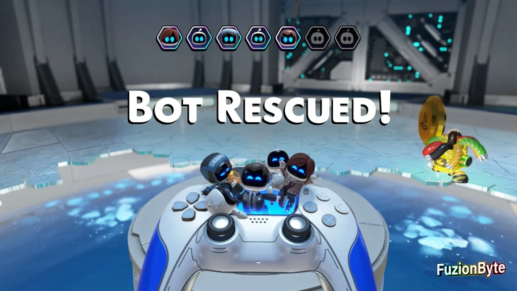 Astro Bot Feather Cluster Frozen Meal Bot 5, Deviant Hunter Rescued