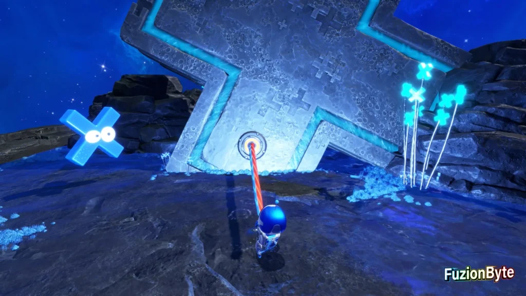 Astro Bot Feather Cluster Lost Cross Void Pull the Wires