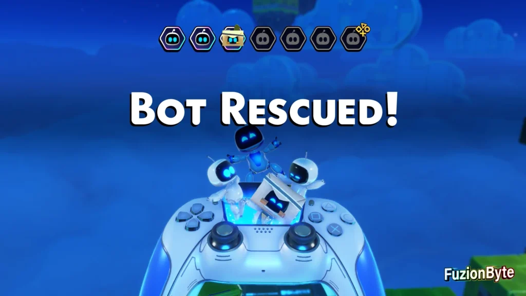 Astro Bot Feather Cluster Luna Sola Bot Locations Bot 3 Papercraft Postie Rescued