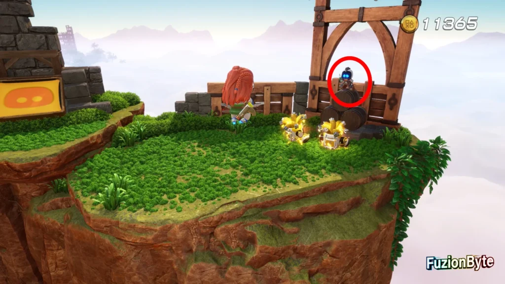 Astro Bot Feather Cluster Machine Learning Bot locations Bot 1, Loyal Oseram Location