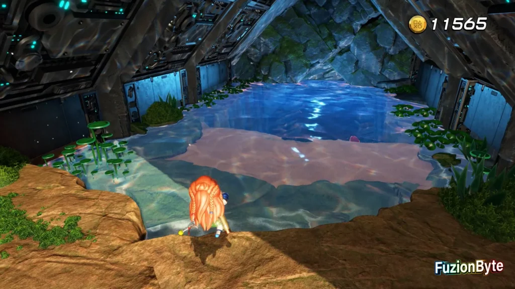 Astro Bot Feather Cluster Machine Learning Bot locations Bot 3, Paternal Outcast Dive down into the water