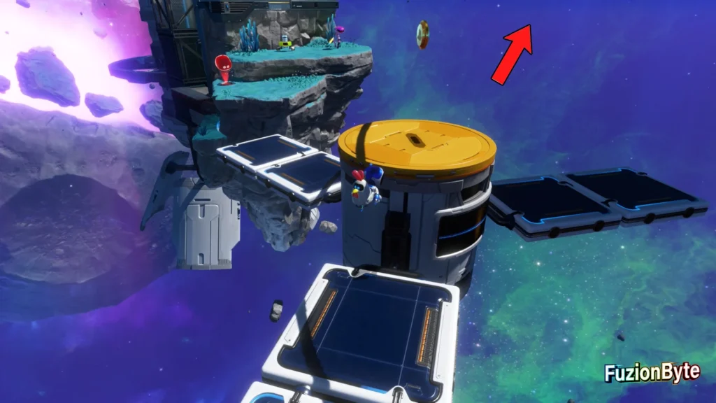 Astro Bot Feather Cluster Orbital Blitz Bot locations Bot 6 Chicken Boost up