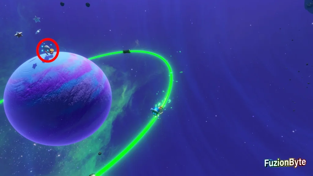 Astro Bot Feather Cluster Orbital Blitz Bot locations Bot 6 Ride rail round