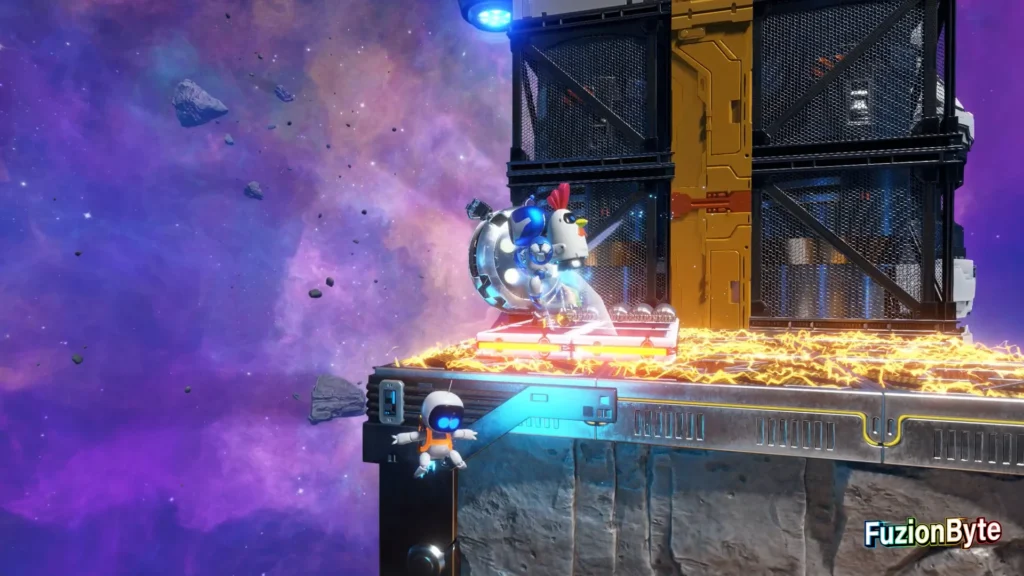 Astro Bot Feather Cluster Orbital Blitz Bot locations Bot 7 Rescued