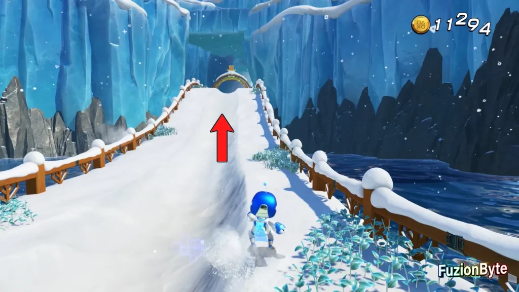 Astro Bot Feather Cluster Puzzle Pieces Frozen Meal Puzzle Piece 1 Climb back up slope