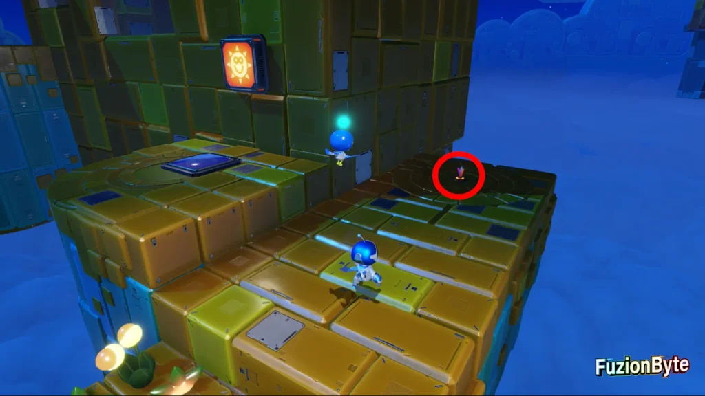 Astro Bot Feather Cluster Puzzle Pieces Luna Sola Puzzle Piece 3 Pull the wires