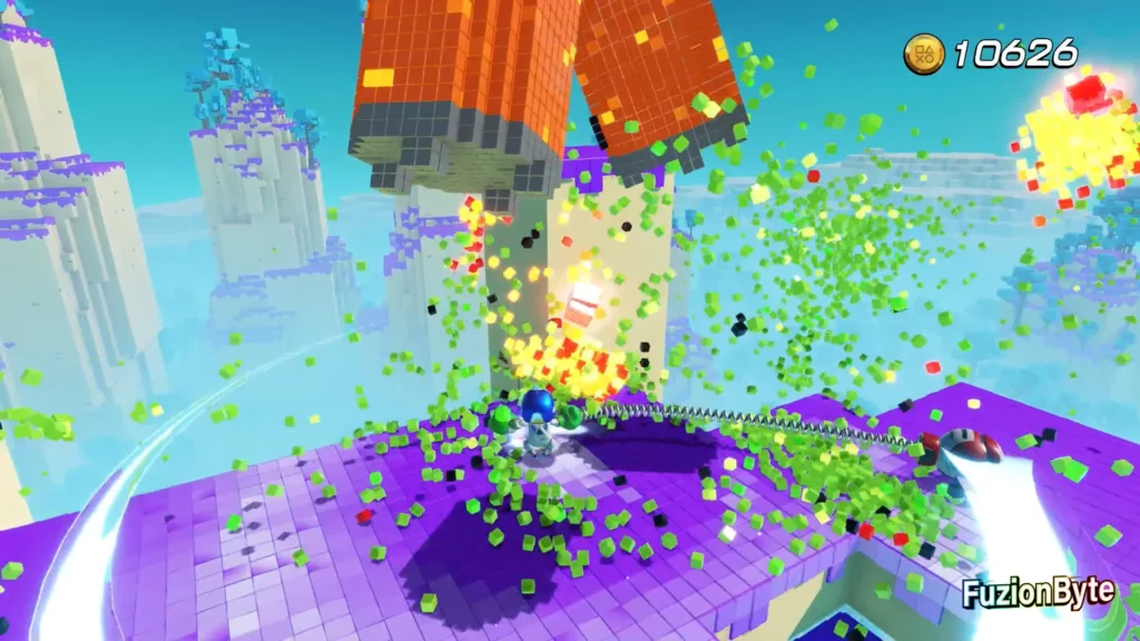 Astro Bot Feather Cluster Retro Rampage 5 Bot location Use charged attacks