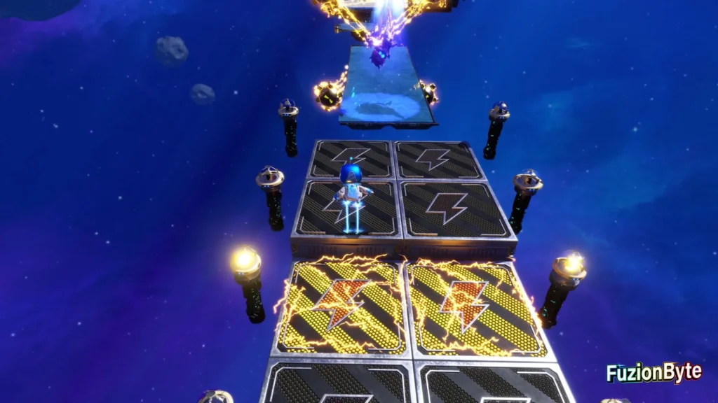 Astro Bot Feather Cluster To The Beat Bot Location Avoid electrical pulse