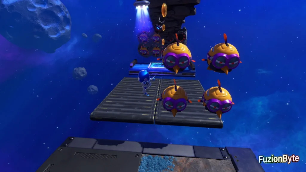 Astro Bot Feather Cluster To The Beat Bot Location Avoid the Birds