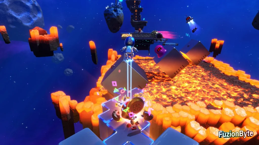 Astro Bot Feather Cluster To The Beat Bot Location Destroy Rampage