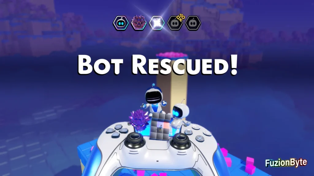 Astro Bot Lost Galaxy Bot Locations Boxel Bust-Up Bot 3, Puzzle Cube Rescued