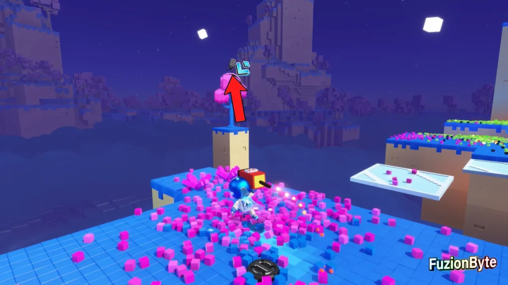 Astro Bot Lost Galaxy Bot Locations Boxel Bust-Up Bot 3, Puzzle Cube Throw Dynamite at Bot