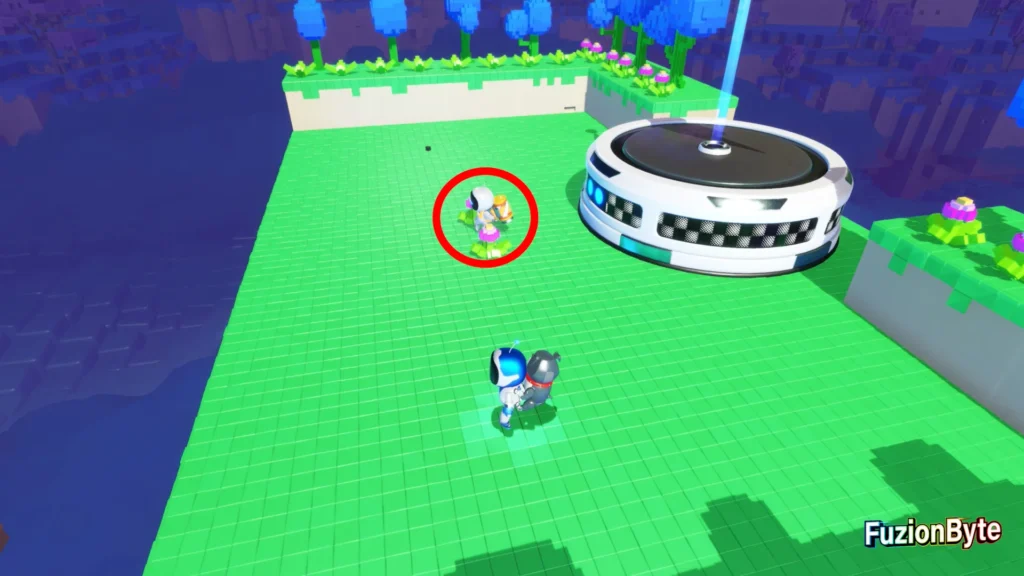 Astro Bot Lost Galaxy Bot Locations Boxel Bust-Up Bot 5 Location