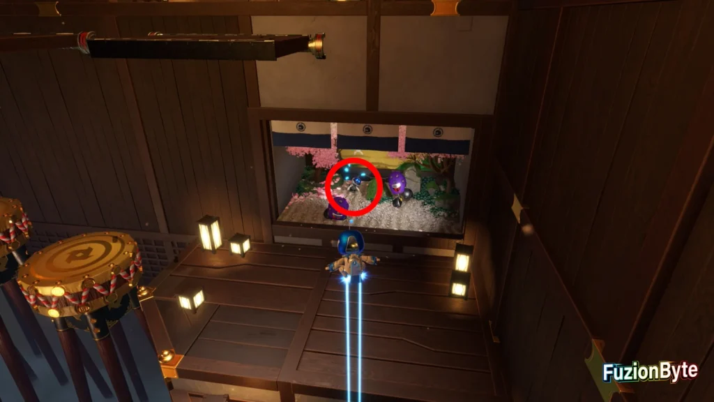Astro Bot Lost Galaxy Danger Dojo Bot locations Bot 4, Vengeful Spirit Location