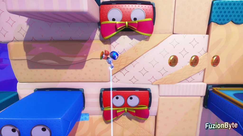 Astro Bot Lost Galaxy Final Encore Bot locations Bot 1, Classical Conductor Jump right