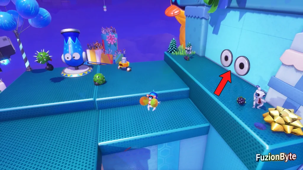 Astro Bot Lost Galaxy Final Encore Bot locations Bot 2, Spirited Crooner Clap near the wall