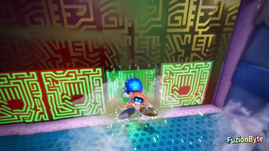 Astro Bot Lost Galaxy Final Encore Bot locations Bot 2, Spirited Crooner Open the Circuit board