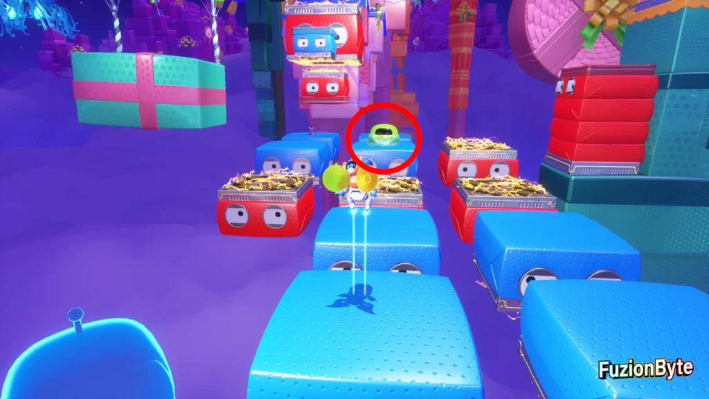 Astro Bot Lost Galaxy Final Encore Bot locations Bot 3, Clumsy Bean Defeat the Slime