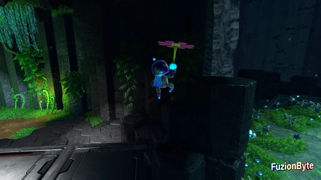 Astro Bot Lost Galaxy Funky Fungi Bot locations Bot 5 Platform up