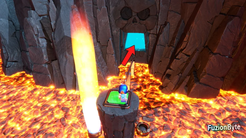 Astro Bot Lost Galaxy Furnace Fever Bot locations Bot 2, Roguish Conduit Enter the portal