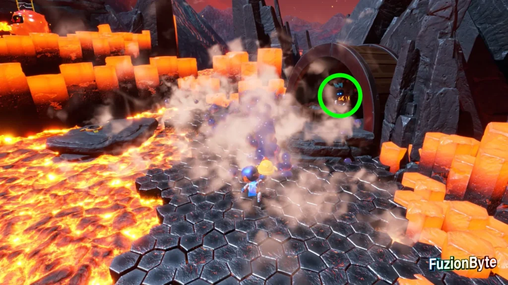 Astro Bot Lost Galaxy Furnace Fever Bot locations Bot 5 Location