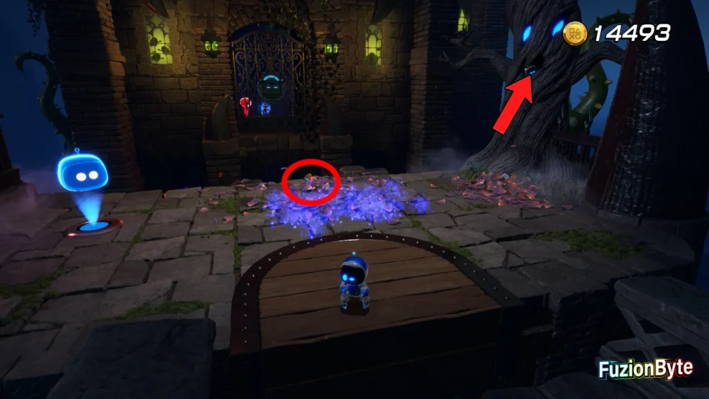 Astro Bot Lost Galaxy Ghouls and Bots Bot locations Bot 2 Pull wires